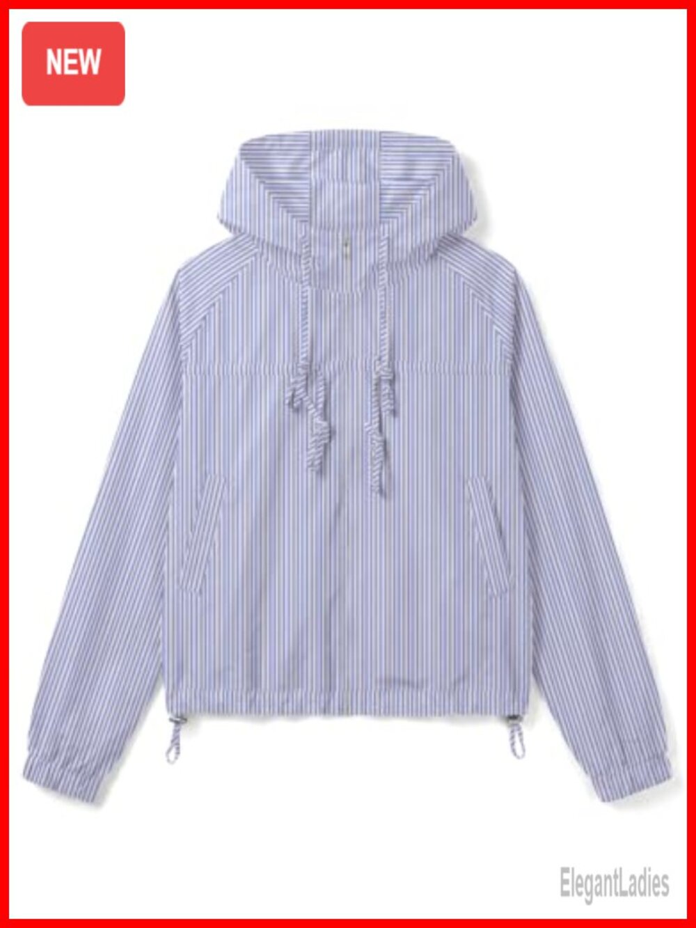 Women's Cropped Zip Hoodie Jacket with Pockets